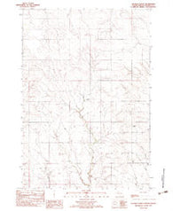 Diermier Ranch South Dakota Historical topographic map, 1:24000 scale, 7.5 X 7.5 Minute, Year 1982