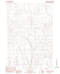 Diermier Ranch South Dakota Historical topographic map, 1:24000 scale, 7.5 X 7.5 Minute, Year 1982