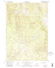 Ditch Creek South Dakota Historical topographic map, 1:24000 scale, 7.5 X 7.5 Minute, Year 1956