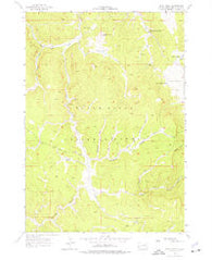 Ditch Creek South Dakota Historical topographic map, 1:24000 scale, 7.5 X 7.5 Minute, Year 1956