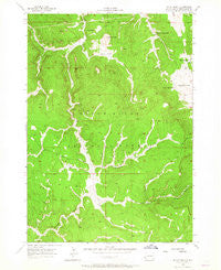Ditch Creek South Dakota Historical topographic map, 1:24000 scale, 7.5 X 7.5 Minute, Year 1956