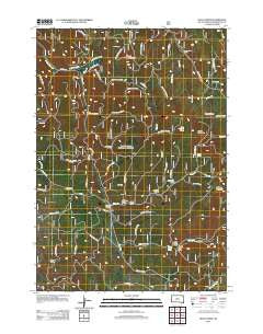 Ditch Creek South Dakota Historical topographic map, 1:24000 scale, 7.5 X 7.5 Minute, Year 2012