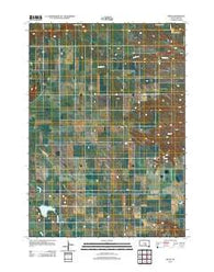 Dixon South Dakota Historical topographic map, 1:24000 scale, 7.5 X 7.5 Minute, Year 2012