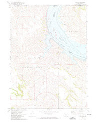 Dixon NE South Dakota Historical topographic map, 1:24000 scale, 7.5 X 7.5 Minute, Year 1971