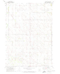 Dixon SW South Dakota Historical topographic map, 1:24000 scale, 7.5 X 7.5 Minute, Year 1971
