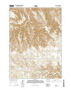 Dixon SE South Dakota Current topographic map, 1:24000 scale, 7.5 X 7.5 Minute, Year 2015