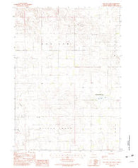 Dog Ear Lake South Dakota Historical topographic map, 1:24000 scale, 7.5 X 7.5 Minute, Year 1982