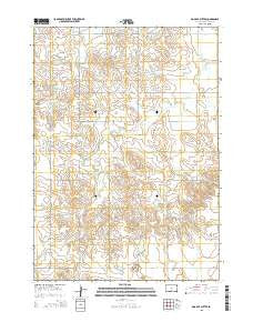 Dog Ear Buttes South Dakota Current topographic map, 1:24000 scale, 7.5 X 7.5 Minute, Year 2015