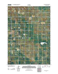 Dog Ear Lake South Dakota Historical topographic map, 1:24000 scale, 7.5 X 7.5 Minute, Year 2012