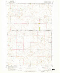 Dogie Butte South Dakota Historical topographic map, 1:24000 scale, 7.5 X 7.5 Minute, Year 1978