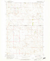 Dogie Butte South Dakota Historical topographic map, 1:24000 scale, 7.5 X 7.5 Minute, Year 1978