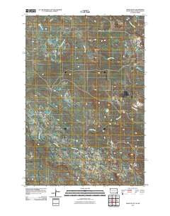 Dogie Butte South Dakota Historical topographic map, 1:24000 scale, 7.5 X 7.5 Minute, Year 2011
