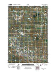 Dogie Butte South Dakota Historical topographic map, 1:24000 scale, 7.5 X 7.5 Minute, Year 2012