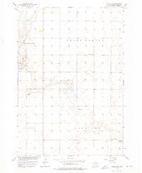 Doland SW South Dakota Historical topographic map, 1:24000 scale, 7.5 X 7.5 Minute, Year 1956