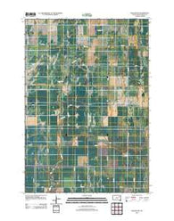 Doland NW South Dakota Historical topographic map, 1:24000 scale, 7.5 X 7.5 Minute, Year 2012