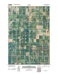 Doland NW South Dakota Historical topographic map, 1:24000 scale, 7.5 X 7.5 Minute, Year 2012