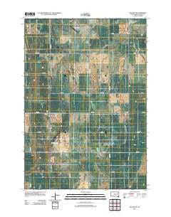 Doland SE South Dakota Historical topographic map, 1:24000 scale, 7.5 X 7.5 Minute, Year 2012