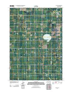 Dolton South Dakota Historical topographic map, 1:24000 scale, 7.5 X 7.5 Minute, Year 2012