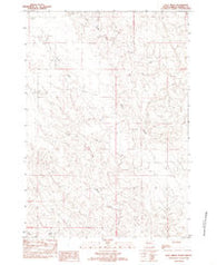 Doty Ridge South Dakota Historical topographic map, 1:24000 scale, 7.5 X 7.5 Minute, Year 1982