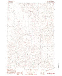 Doty Ridge South Dakota Historical topographic map, 1:24000 scale, 7.5 X 7.5 Minute, Year 1982
