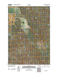 Doty Ridge South Dakota Historical topographic map, 1:24000 scale, 7.5 X 7.5 Minute, Year 2012