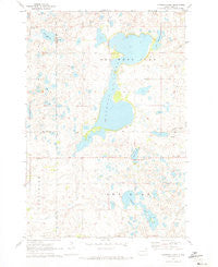 Drywood Lakes South Dakota Historical topographic map, 1:24000 scale, 7.5 X 7.5 Minute, Year 1970