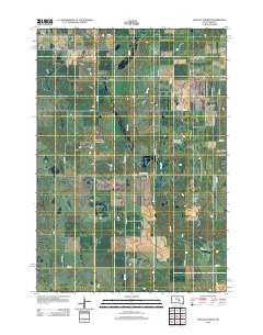 Duncan Church South Dakota Historical topographic map, 1:24000 scale, 7.5 X 7.5 Minute, Year 2012