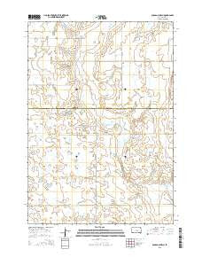 Duncan Church South Dakota Current topographic map, 1:24000 scale, 7.5 X 7.5 Minute, Year 2015