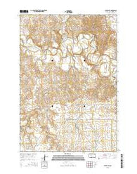 Dupree NE South Dakota Current topographic map, 1:24000 scale, 7.5 X 7.5 Minute, Year 2015