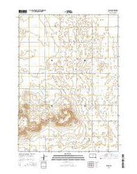 Eagle South Dakota Current topographic map, 1:24000 scale, 7.5 X 7.5 Minute, Year 2015