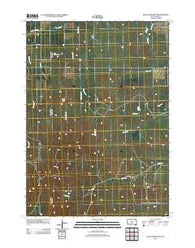 Eagle Mans Butte South Dakota Historical topographic map, 1:24000 scale, 7.5 X 7.5 Minute, Year 2012