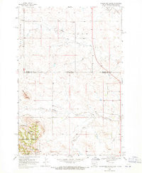 Eagles Nest Butte South Dakota Historical topographic map, 1:24000 scale, 7.5 X 7.5 Minute, Year 1968