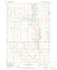 East Vermillion Lake South Dakota Historical topographic map, 1:24000 scale, 7.5 X 7.5 Minute, Year 1964