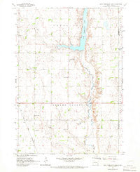 East Vermillion Lake South Dakota Historical topographic map, 1:24000 scale, 7.5 X 7.5 Minute, Year 1964