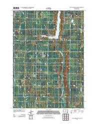 East Vermillion Lake South Dakota Historical topographic map, 1:24000 scale, 7.5 X 7.5 Minute, Year 2012