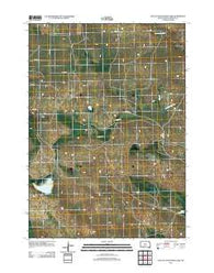 East of Scotchman Lake South Dakota Historical topographic map, 1:24000 scale, 7.5 X 7.5 Minute, Year 2012