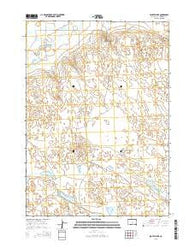 Ecoffey Lake South Dakota Current topographic map, 1:24000 scale, 7.5 X 7.5 Minute, Year 2015