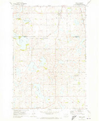 Eden South Dakota Historical topographic map, 1:24000 scale, 7.5 X 7.5 Minute, Year 1970