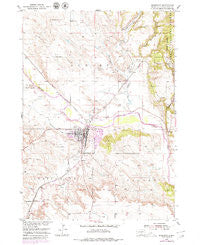 Edgemont South Dakota Historical topographic map, 1:24000 scale, 7.5 X 7.5 Minute, Year 1950