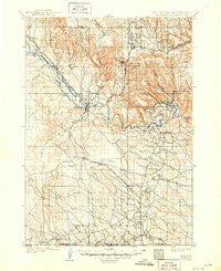 Edgemont South Dakota Historical topographic map, 1:125000 scale, 30 X 30 Minute, Year 1902