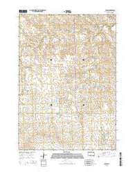 Elbon South Dakota Current topographic map, 1:24000 scale, 7.5 X 7.5 Minute, Year 2015