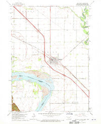 Elk Point South Dakota Historical topographic map, 1:24000 scale, 7.5 X 7.5 Minute, Year 1963