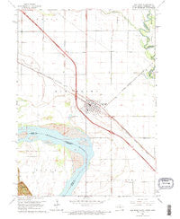 Elk Point South Dakota Historical topographic map, 1:24000 scale, 7.5 X 7.5 Minute, Year 1963
