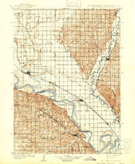 Elk Point South Dakota Historical topographic map, 1:125000 scale, 30 X 30 Minute, Year 1907