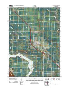 Elk Point South Dakota Historical topographic map, 1:24000 scale, 7.5 X 7.5 Minute, Year 2011