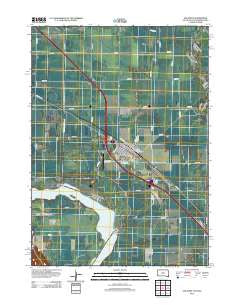 Elk Point South Dakota Historical topographic map, 1:24000 scale, 7.5 X 7.5 Minute, Year 2012