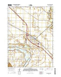 Elk Point South Dakota Current topographic map, 1:24000 scale, 7.5 X 7.5 Minute, Year 2015