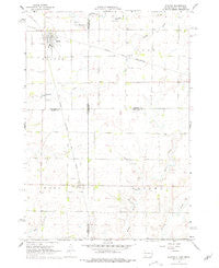 Elkton South Dakota Historical topographic map, 1:24000 scale, 7.5 X 7.5 Minute, Year 1967