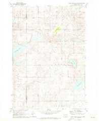 Enemy Swim Lake East South Dakota Historical topographic map, 1:24000 scale, 7.5 X 7.5 Minute, Year 1970