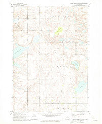 Enemy Swim Lake East South Dakota Historical topographic map, 1:24000 scale, 7.5 X 7.5 Minute, Year 1970